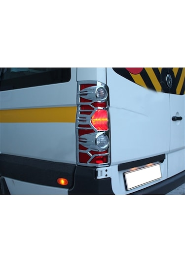 Vw Crafter Krom Stop Çerçevesi 2006-2017 2 Parça Abs Krom