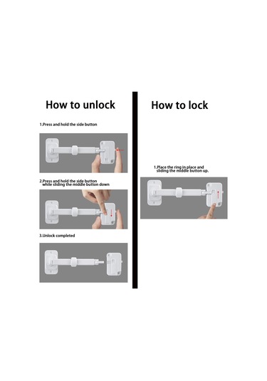 Sones Pencere Limator Kilidi Çocuk Emniyet Kilidi Hırsızlık Önleyici Pencere Kilidi Gri