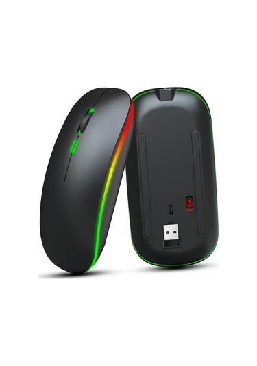 Springsun M40 Kablosuz Sessiz Ergonomik Fare - 3 Dpı Ayarı, 10m Menzil, Şarj Edilebilir M40