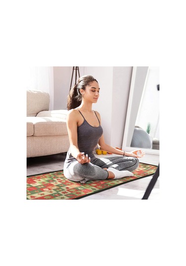 Noel Desenli 2'li Mutfak Matı, Anti-yorgunluk, Yastıklı Ve Kaymaz, Mutfak Ve Ofis İçin Noel Simge Izgarası