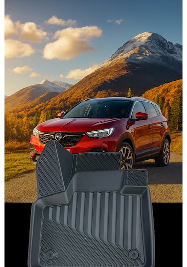 Opel Grandland X 2017-2021 3D Oto Paspas