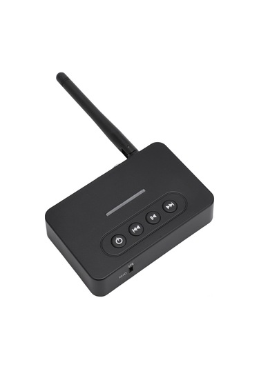 Kosona Bluetooth 5.1 Alıcı-verici 2'li 1, Uzaktan Kumanda, Nfc, Aux/rca Desteği, Ev/araç Ses Sistemleri İçin Hi-fi Adaptör Batarya Dahil