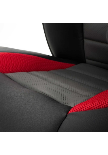 Max Racing Oyuncu Ve Çalışma Koltuğu - Gri-Siyah-Kırmızı-Gri - Siyah Max Racing Oyuncu Ve Çalışma Koltuğu - Gri-Siyah-Kırmızı-Gri - Siyah