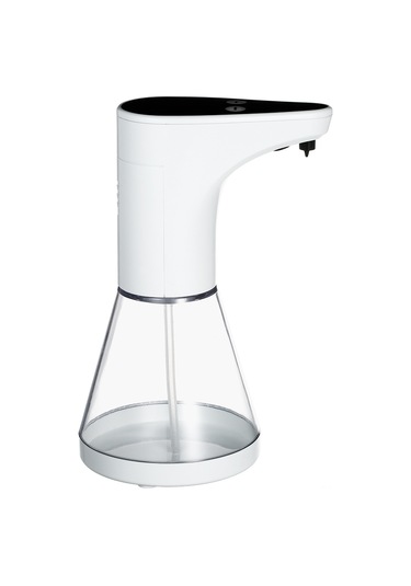 Hombey Beyaz 480ml Otomatik Algılama Sabun Dağıtıcı, 0.1 Saniye Hızlı Çıktı, 5 Seviye Ayarlanabilir, Ipx3 Su Geçirmez Diğer