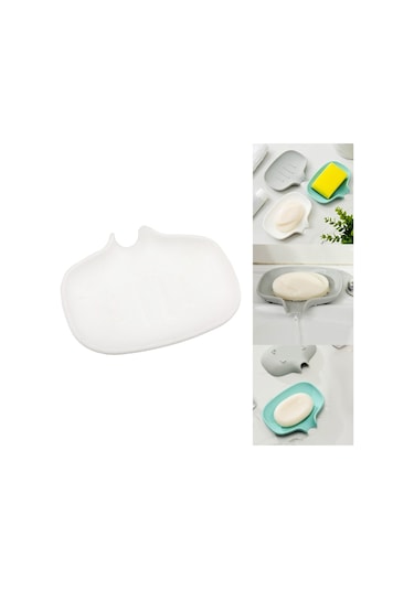 Suntek Sabunluk Tutucu Organizatör Kaymaz Sünger Raf