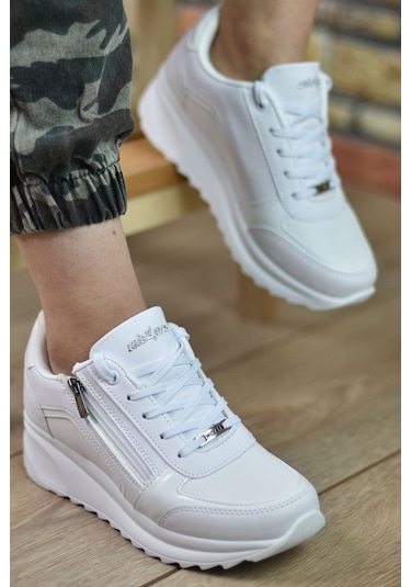 Wickers 2161 Kadın Anatomik Taban Sneakers Spor Ayakkabı 001