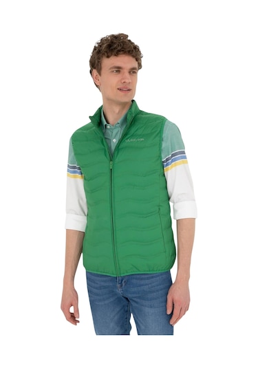 U.S. Polo Assn. Erkek Yelek 1823144 Yeşil
