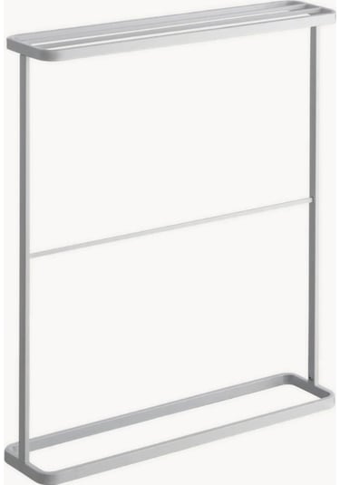 Kule Metal Banyo Havlu Askılığı Beyaz