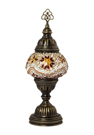 Dekoratif HEDİYELİK ABAJUR MOZAİK LAMBA