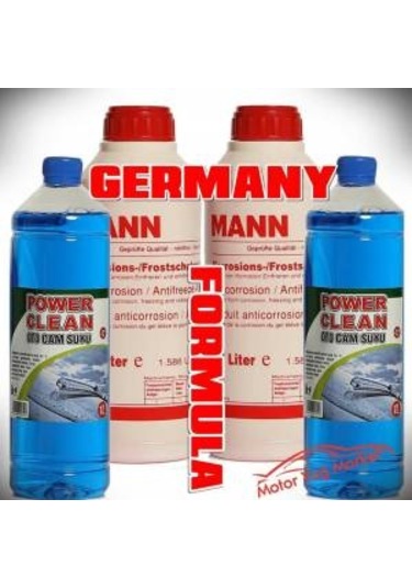 Mann Antifriz Kırmızı 1.5 Lt -37 2 Adet 2 Camsuyu N11.551