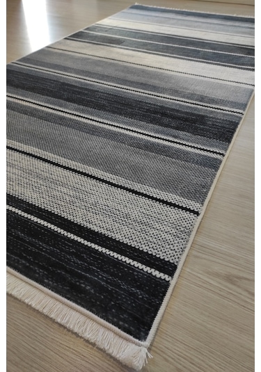 Bambu Mutfak Halısı Makinada Yıkanabilir Dekoratif Kaymaz Kilim
