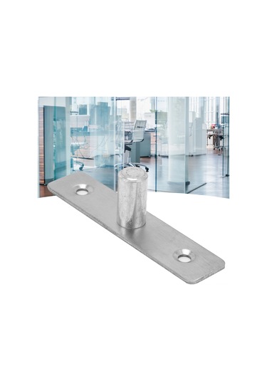 Yaozixa Cam Kapı Pivot Menteşi - 201 Paslanmaz Çelik, Yukarı-aşağı Bağlantı, Yük Taşıma, Kolay Kurulum Diğer