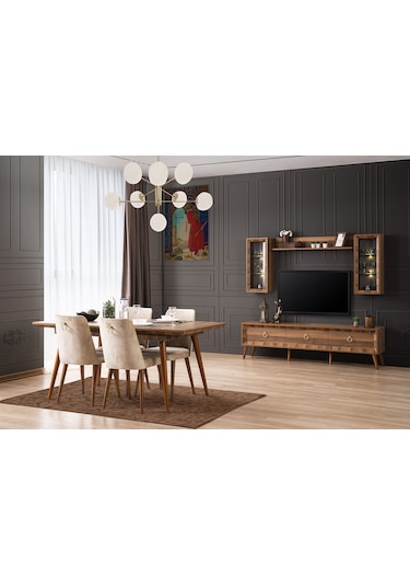 Pera Tv Ünitesi Kahverengi