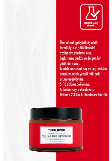 Maruderm Saç Dökülme Karşıtı Saç Kremi 300 ML