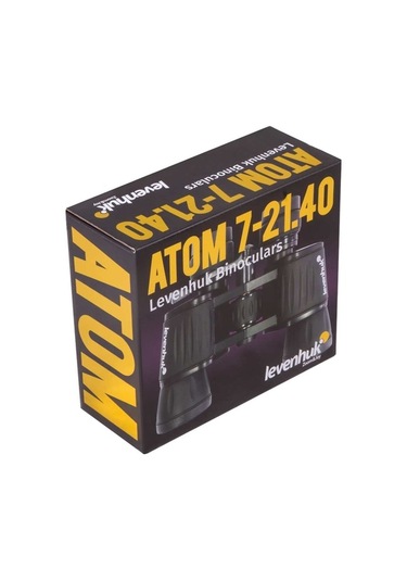 Levenhuk Atom 7–21x40 Dürbünler Siyah