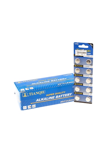 Tianqiu AG13/LR44H/357A 1.5V Alkalin Pil 10 x 20'li