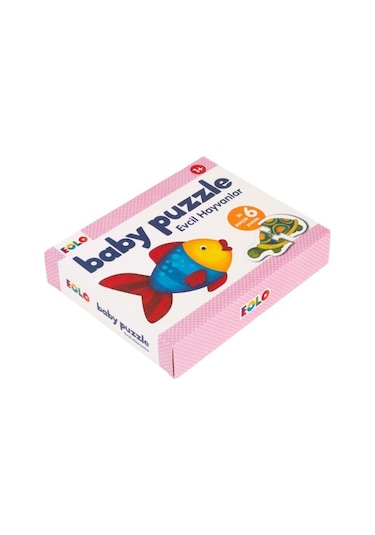 +1 Yaş Evcil Hayvanlar Baby Puzzle (Eolo)