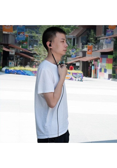 Beebest Walkie Talkie Kulaklık H1 3 MM Tek Kulaklık Kulak Kancalı Kulaklık Spiral Kablo Ile Mijia Walkie Talkie İçin