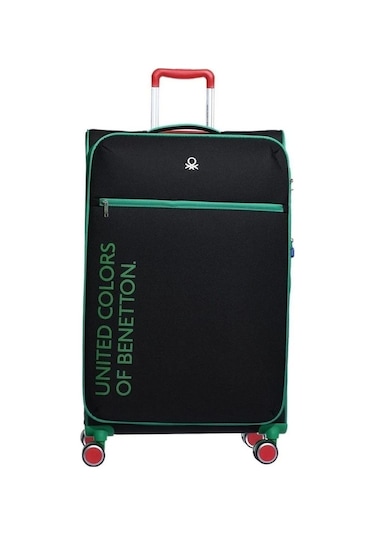 Benetton Siyah Unisex Büyük Boy Valiz 14bnt2100-01 001