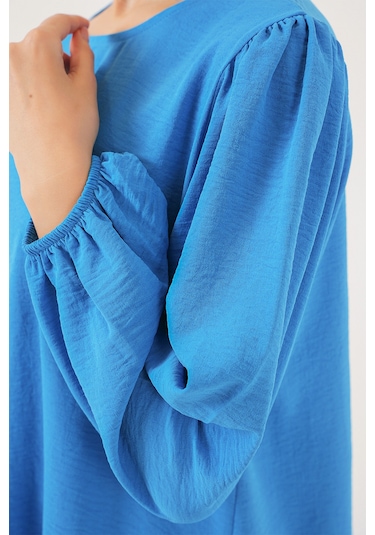 Bigdart Ayrobin Tunik Pantolon Alt Üst Takım 6712 - Mavi