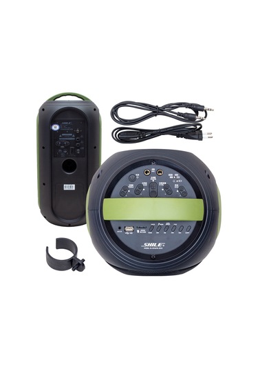 Sl-2019a El Mikrofonlu-2 Mik Giriş -2 Gitar Girişli Kumandalı Usb