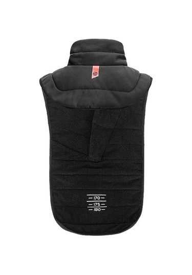 Motosiklet Boyun Rüzgar Koruma Uzun Hi-tech 600d Oxford Kumaş Motor Göğüs Yağmur Koruma Siyah