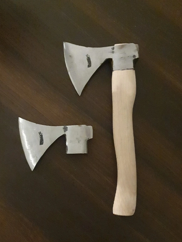 Survival El Baltası - Kısa Saplı Kamp Baltası - Yüksek Karbon Çelik Outdoor