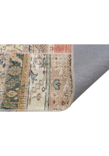 Sınırları Zorlayan El Yapımı Patchwork Halı 160x230 Cm - 6312
