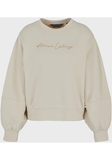 Armani Exchange Bayan Sweat 3dym13 Yjffz 1787 Bej