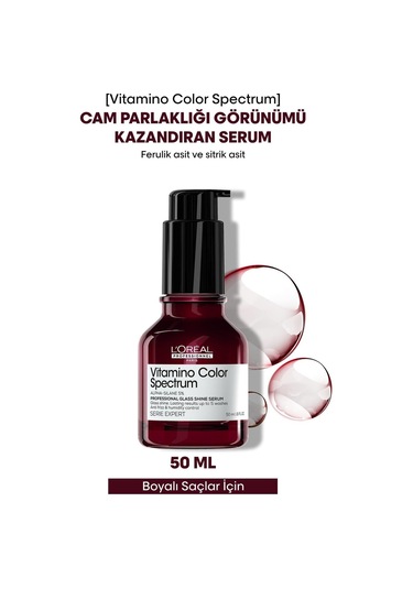 L'Oréal Professionnel Vitamino Color Spectrum Cam Parlaklığı Görünümü Kazandıran Serum 50 ML