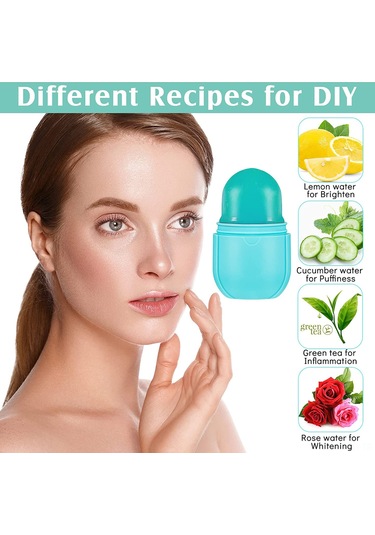 Yuntech01 Yüz Masajı İçin Manuel Silikon Buz Topu Masajcı - Pembe, Gül Kırmızısı Veya Özel Renk Seçenekleri Çok Renkli