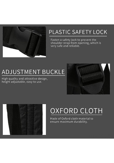 Padalink Çocuk Motosiklet Emniyet Kemeri - Ayarlanabilir Yükseklikli, 1-12 Yaş İçin Güvenlik Kolonlu