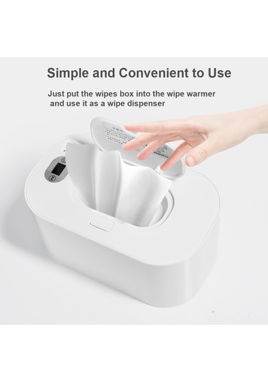 Suofeng "usb Beslemeli Bebek Islak Mendil Isıtıcı - Dijital Ekranlı, 45 C Sabit Sıcaklık, Taşınabilir"