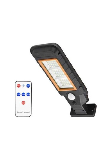 Novahub Tg-ty058 Güneş Enerjili 60 Led Duvar Lambası, Ip65 Su Geçirmez, Uzaktan Kumandalı, 3-5m Hareket Sensörü Diğer