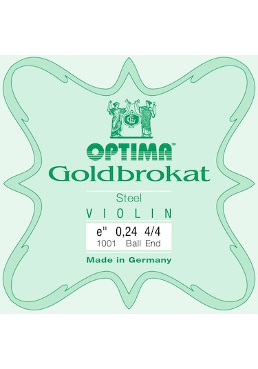 Keman Teli Lenzner Goldbrokat E Mi 0,26