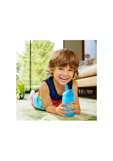 Munchkin Simple Clean Pipetli Alıştırma Bardağı 12+ Ay Mavi 296 ML Mavi