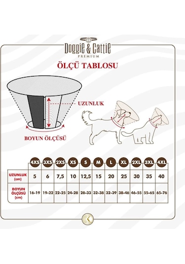 Doggie Comfort Köpek Yakalık M 15 x 32-38 CM