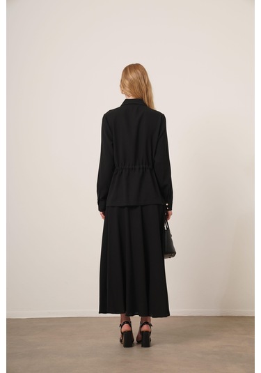 Ftz Women Kadın Melise Crep Takım Siyah 31172 Siyah