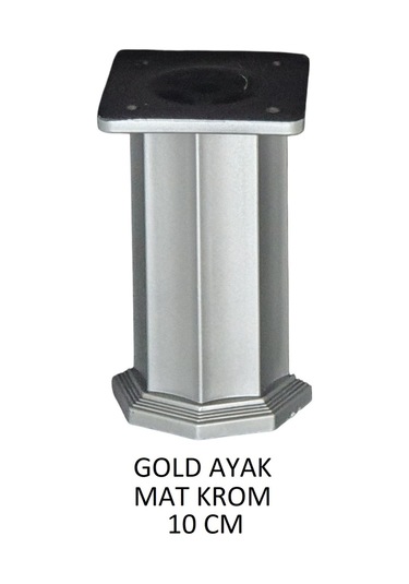 Gold Ayak 10cm Vidalar Dahil Mat Krom Mat Krom
