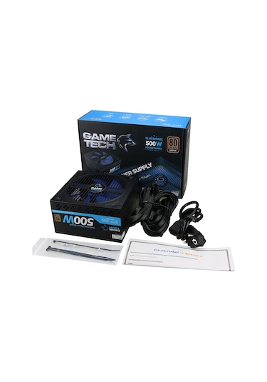 Gametech GTP-500 V2 500W 80+ Bronze Güç Kaynağı