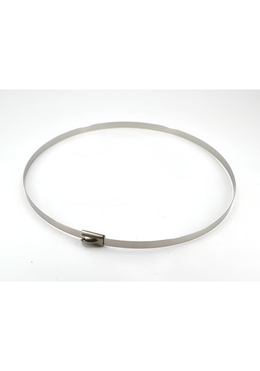 10 Adet 4,6mm 25cm Paslanmaz Çelik Kablo Bağı 10 Adet