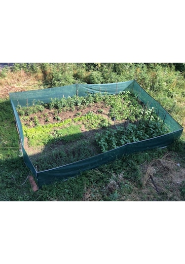 Morilu Bahçe Çit Filesi - 75'lik Yeşil Gölgelik File - Çit Örtüsü - Hayvan Gölgeliği