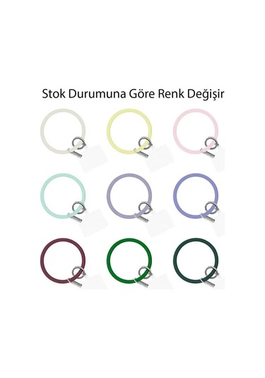 Sunup Sn-25900 Slikon Telefon Tutucu Bileklik Siyah