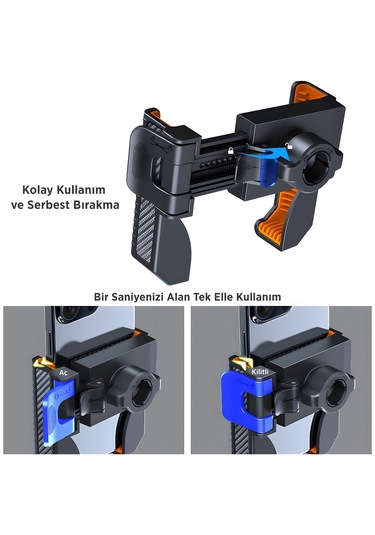 Bix Bph01 Gidon Bağlantılı Bisiklet Motosiklet Telefon Tutucu