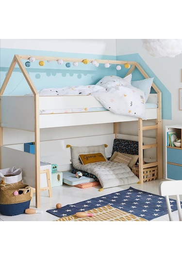 Markaawm Montessori Ranza Çocuk Ve Bebek Odası Ranza 90x190 Beyaz