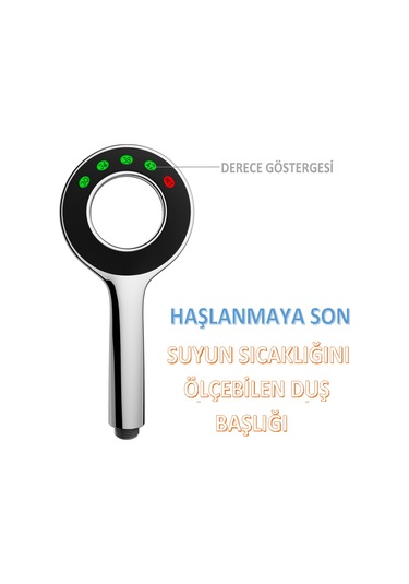 T-may Kalemli Eko Mafsallı Duş Seti Üst Takımı Krom