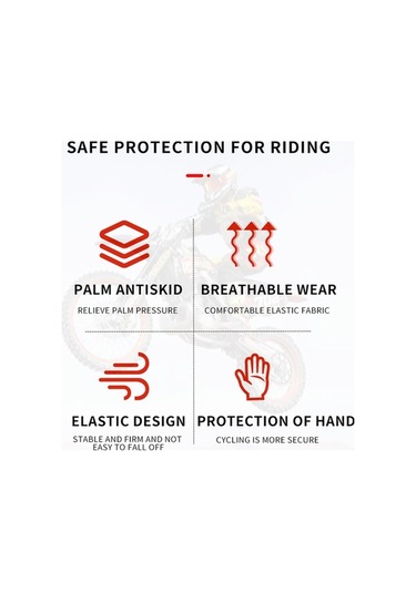 Fortunelane Bsddp Rh-a0131 Siyah Xxl Motor Güvenlik Eldiveni: Kaymaz, Dokunmatik Ekran, Darbe Emici Ve Reflektif Tasarım - Mevsim