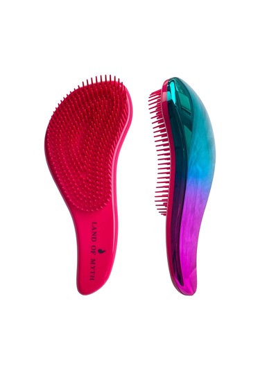 Land Of Myth Lom11017 Dolaşık Saç Açma Tarağı Gradient Kırmızı