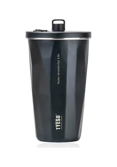 Tyeso Crush Tumbler Vakumlu Paslanmaz Çelik Termos 600 Ml-Beyaz