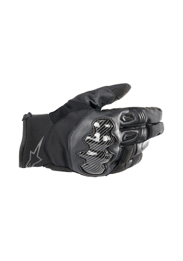 Alpinestars Smx-1 Drystar Korumalı Motosiklet Eldiveni Siyah Siyah